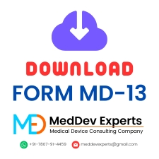 download form medical device testing license md-13