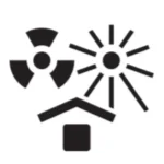 ISO 15223-1 Symbol for protect from heat and radioactive sources