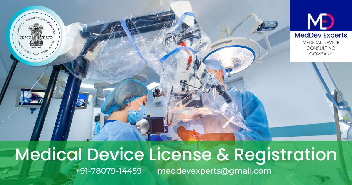Medical Device License and Registration Services by MedDev Experts