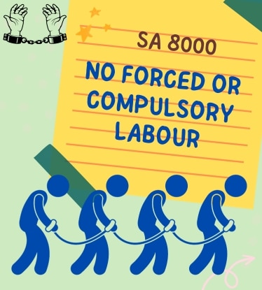sa 8000 certification no forced or compulsory labour