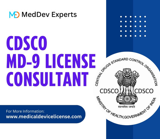 cdsco md 9 license consultant