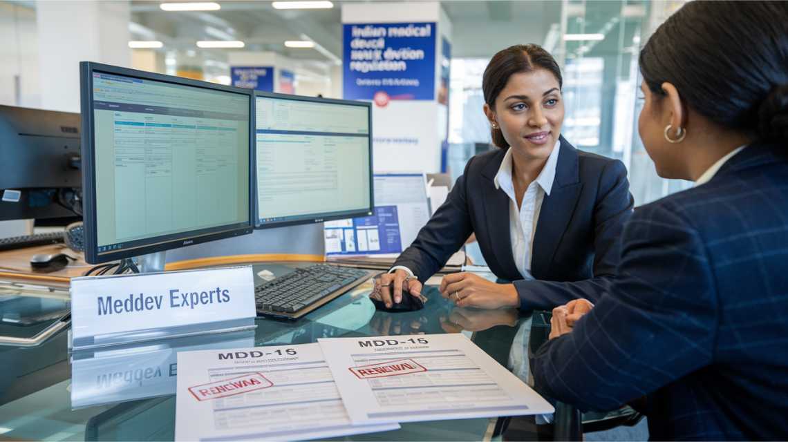 CDSCO MD-15 License Renewal Process by MedDev Experts